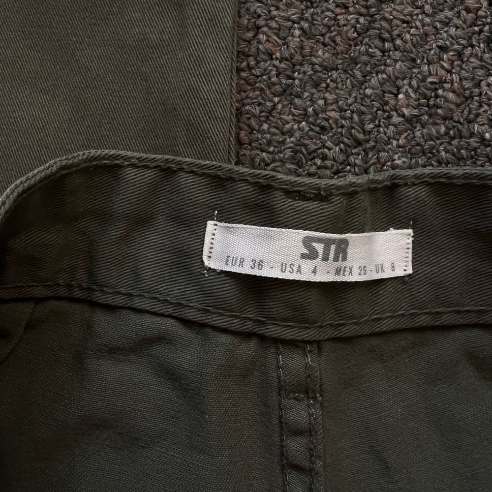 Stradivarius Straight Leg Cargo Pants